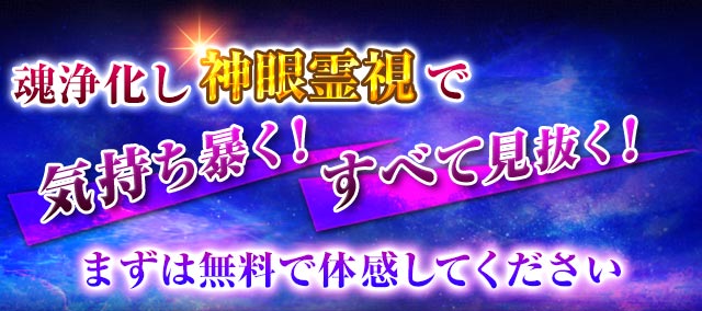 驚愕の的中率！【魂浄化し神眼霊視で気持ち暴く】超霊視◇コハク